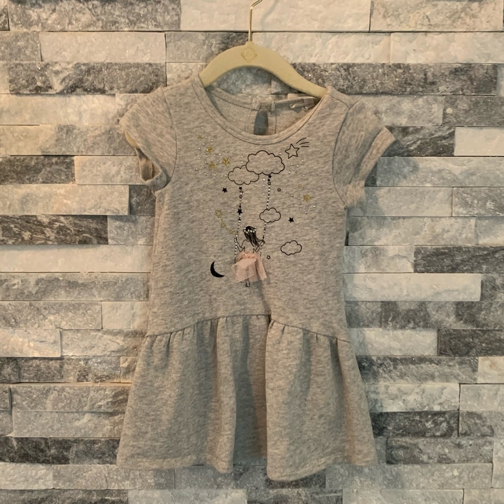 Grey SweatShirt Dress - LIKE NEW